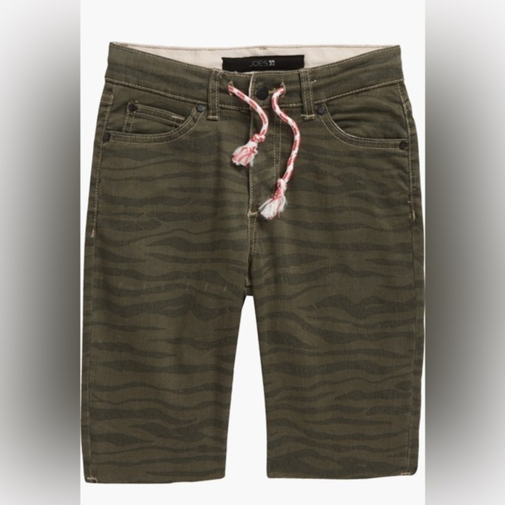 NEW…JOE’S Print Raw Hem Boys Shorts